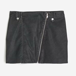H&M coated mini Skirt